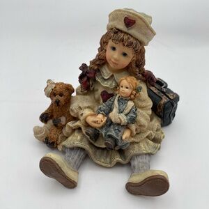 Boyds Bears Yesterday's Child "Katherine with Amanda & Edmund" 1995 style 3505